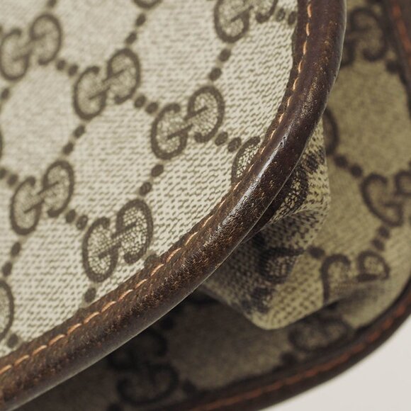 GUCCI Brown Leather Tote Bag - Picture 4 of 11